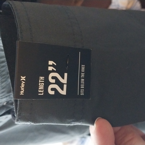 Hurley Men's Dark Gray Hybrid Shorts - Picture 3 of 4